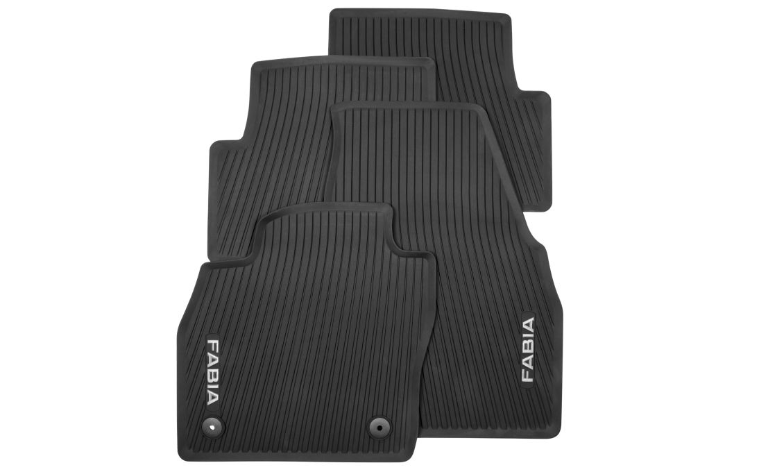 All-weather foot mats Fabia IV | Car Mats | Interior accessories | For your  car | Catalog | Slovak republic