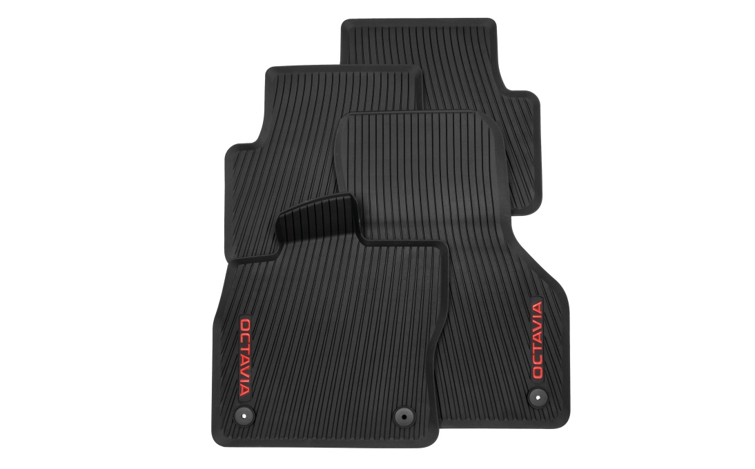 All-weather foot mats Octavia IV | Car Mats | Interior accessories | For  your car | Catalog | Slovak republic