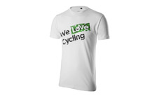 Pánske tričko "We love cycling"