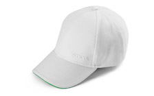 Unisex baseball cap Škoda white