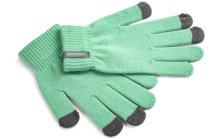 Dámske rukavice vo farbe electric green 