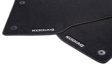 Standard textile foot mats Kodiaq