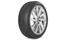 Complete winter alloy wheel Stratos 17" for Scala