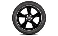 Complete summer alloy wheel VOLANS 17" for SCALA