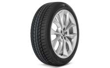 Complete winter alloy wheel Crater 18" for Kamiq