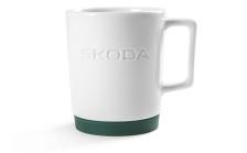 Mug with silicone pad