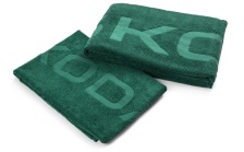 Set Towel and Bath Towel emerald