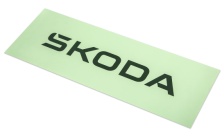 Sticker Škoda electric big