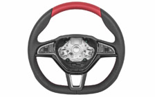 Three-spoke sports steering wheel 