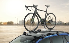 Roof rack for bicycles for ŠKODA vehicles