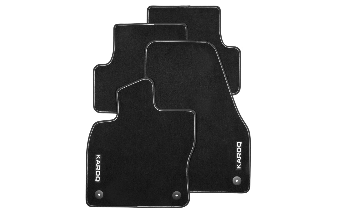 Textile foot mats Prestige Karoq