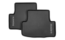 Allweather mats Karoq - rear