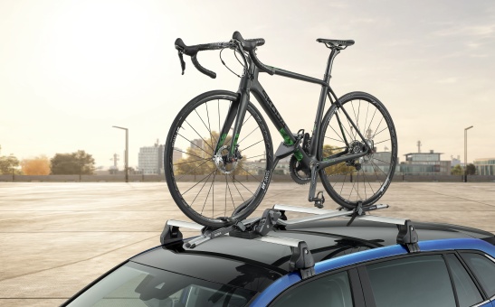 Roof rack for bicycles for Škoda vehicles