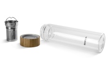 Glass Water Bottle 0,5 l