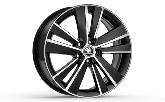 Koleso z ľahkej zliatiny CAPRICORNUS 17" pre FABIA III, RAPID