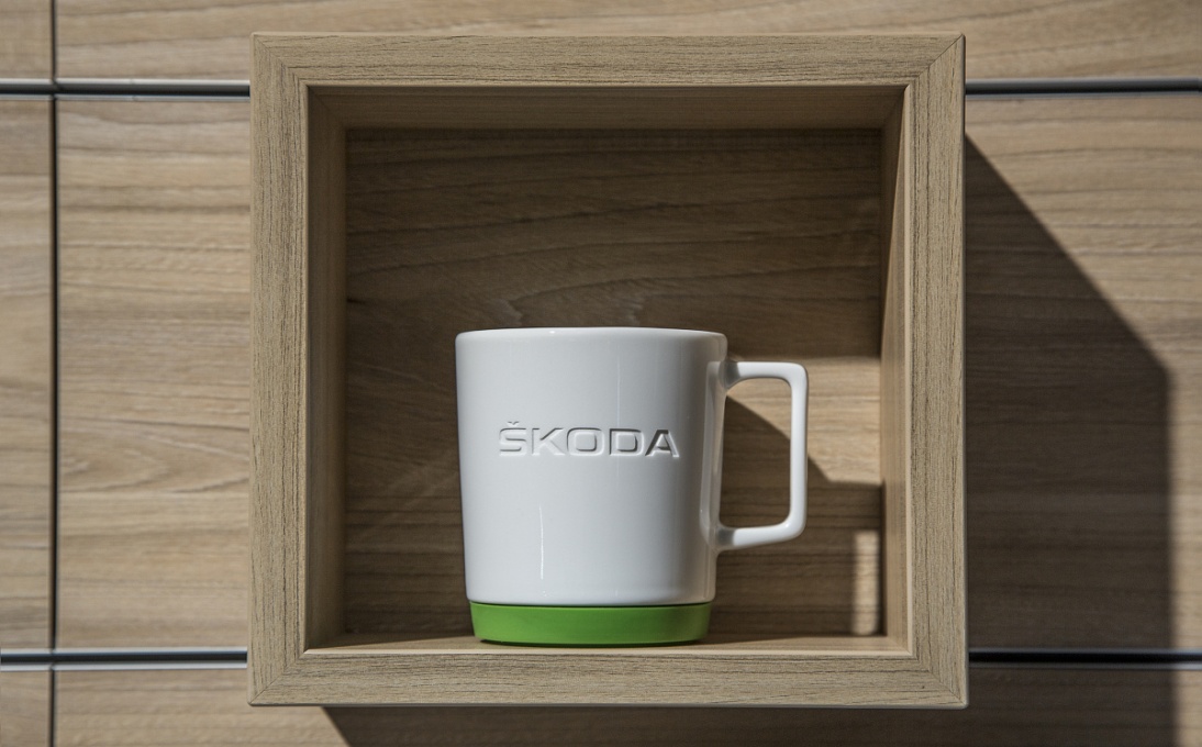 Mug with green silikone Pad