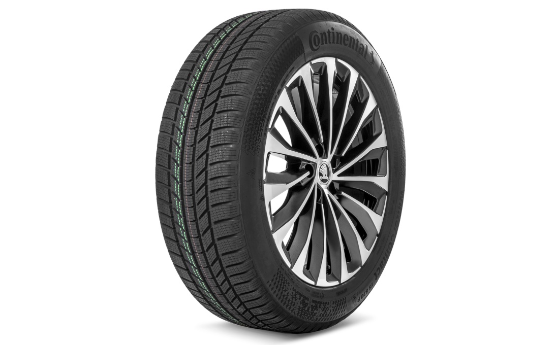 Complete winter alloy wheel Asterion 20" for Enyaq, Elroq