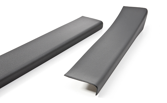 Plastic sill covers