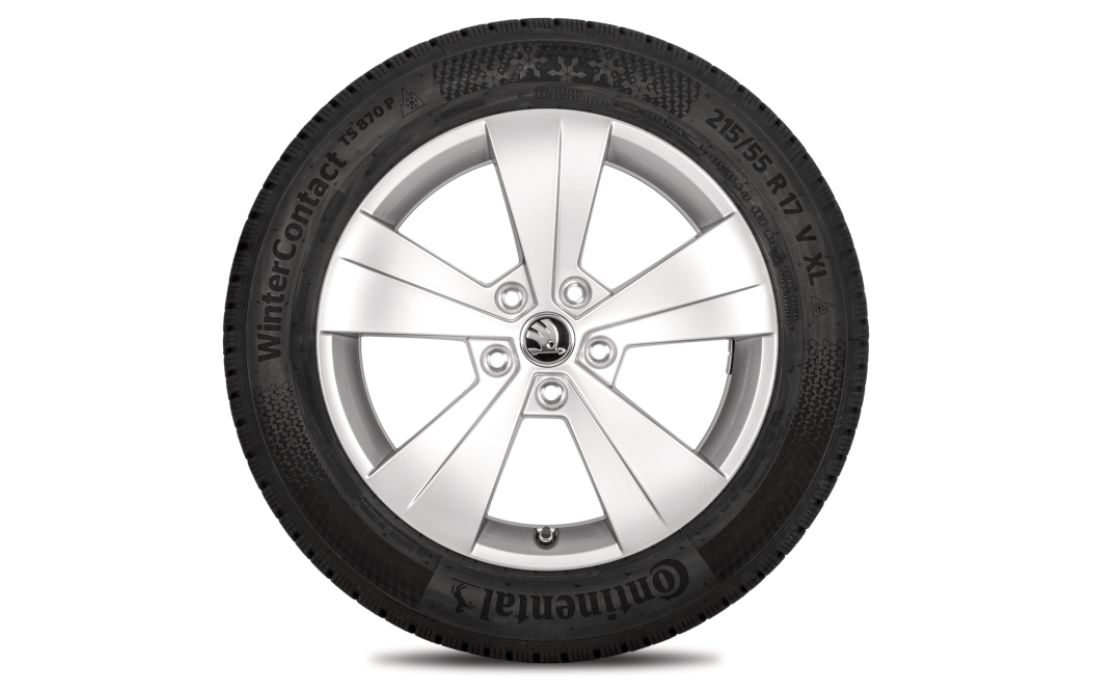 Complete winter alloy wheel Triton 17" for Superb III
