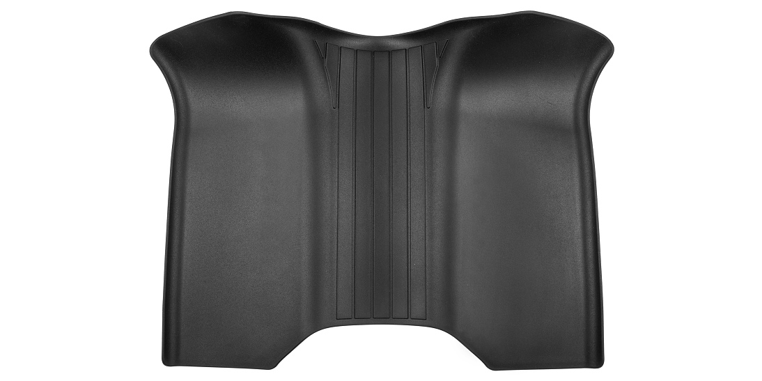 Gumový koberec cez tunel Kodiaq