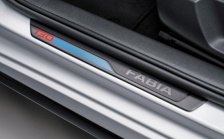 Decorative door sill strips "Fabia 130"