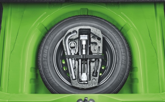 Súprava pre výmenu rezervného kolesa