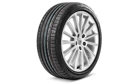 Complete summer alloy wheel TURINI 18" for OCTAVIA III