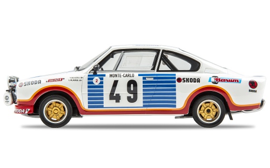 Škoda 130 RS No. 49 Rally Monte Carlo 1:18