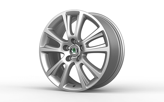 Koleso z ľahkej zliatiny ZENITH 17" pre OCTAVIA II RS