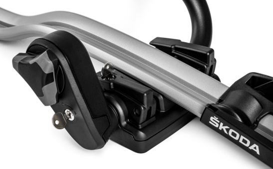 Roof rack for bicycles for Škoda vehicles