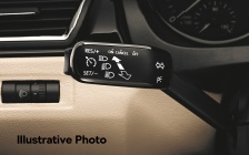 Cruise control system with steering column stalk without on-board computer controls