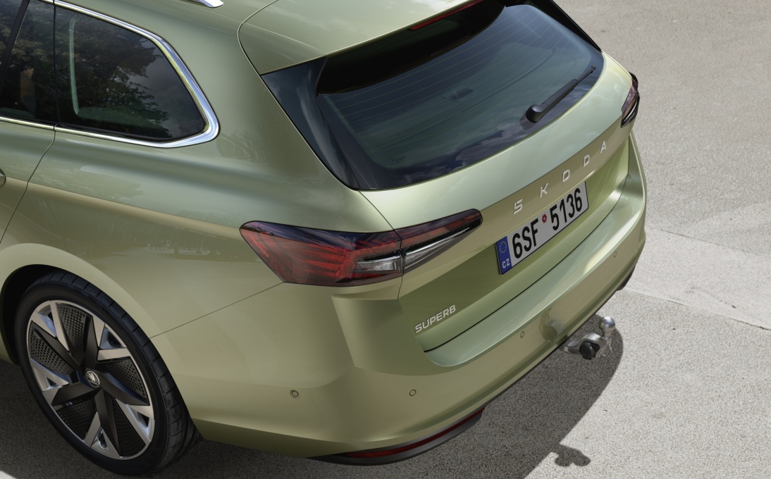 Tow bar foldable Superb IV