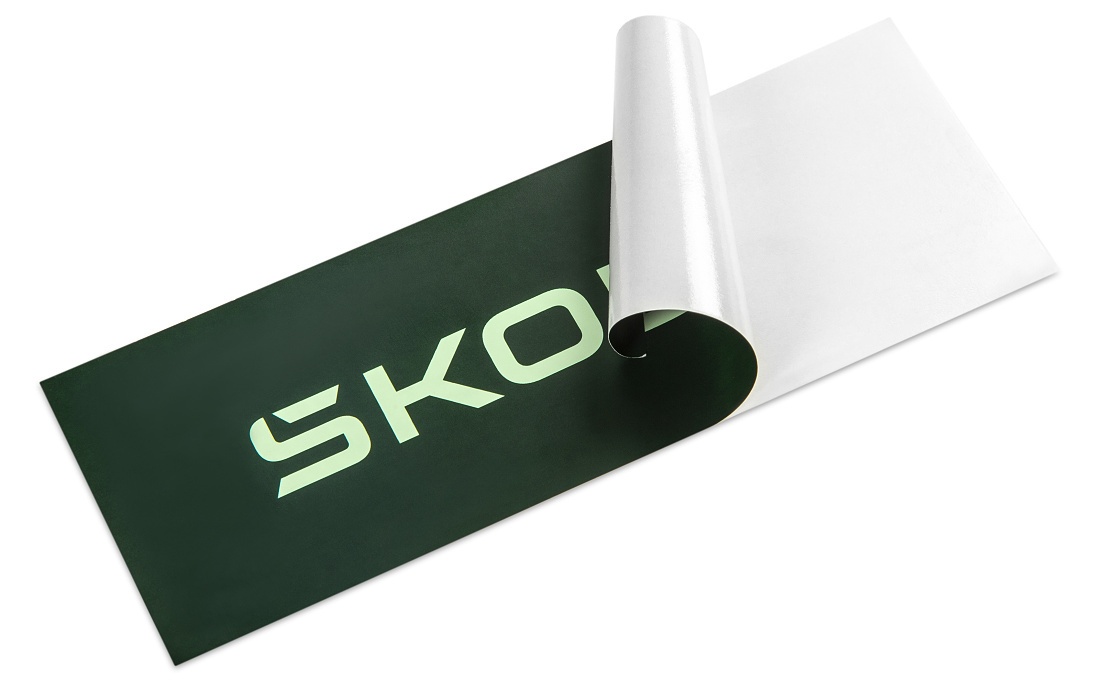 Sticker Škoda emerald small