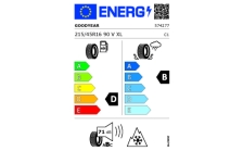 Complete winter alloy wheel Dione 16" for Fabia III