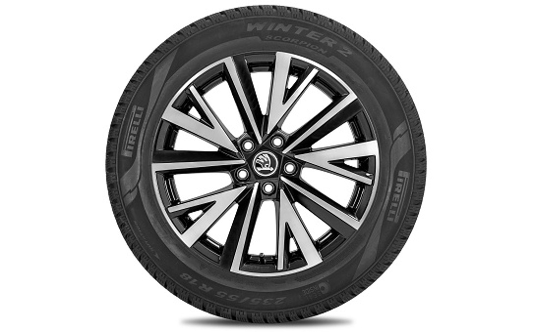 Complete winter alloy wheel Gigaro 18" for Kodiaq II