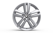 Alloy wheel RAY 17" for FABIA III, RAPID, OCTAVIA II