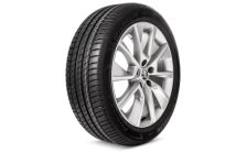 Complete summer alloy wheel BRAGA 18" for KAROQ.