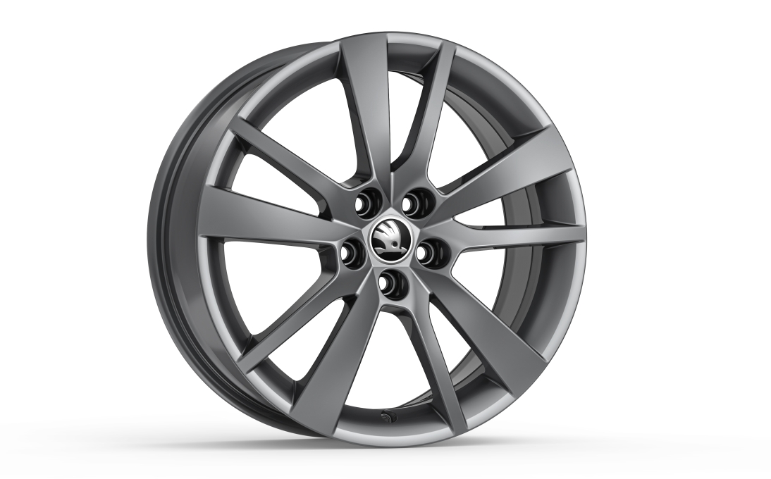 Koleso z ľahkej zliatiny TRIUS 17" pre FABIA III, RAPID