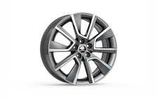 Alloy wheel BRAGA 17" for FABIA III, RAPID