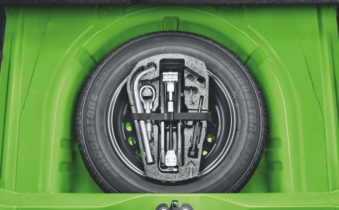 Súprava pre výmenu rezervného kolesa