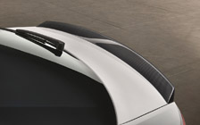 Boot lid spoiler for Rapid in carbon look