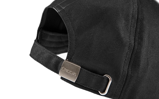 Unisex baseball cap ŠKODA black