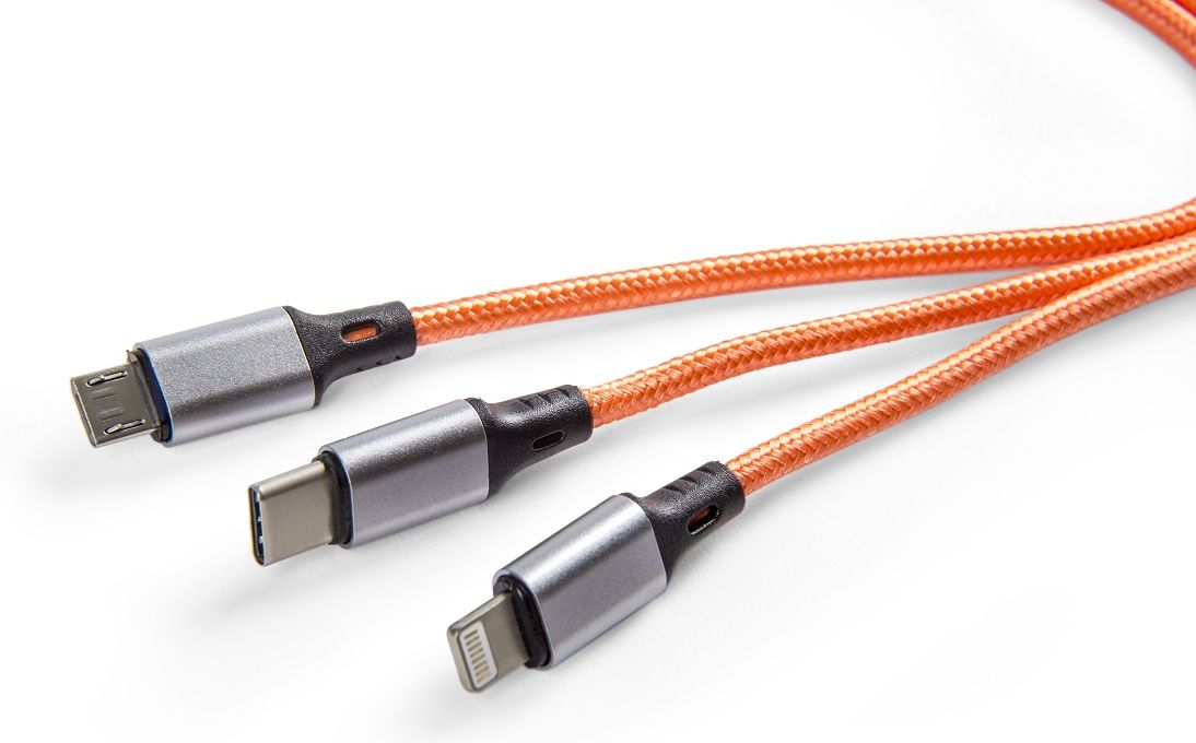 Nabíjací kábel 3v1 USB-C Fabia 