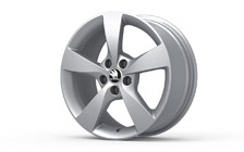 Koleso z ľahkej zliatiny DIONE 16" pre FABIA III, RAPID