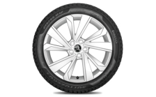 Complete winter alloy wheel RIEGEL 17" for FABIA IV