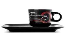 Porcelánová šálka s tanierikom Škoda Icons Popular 155 ml