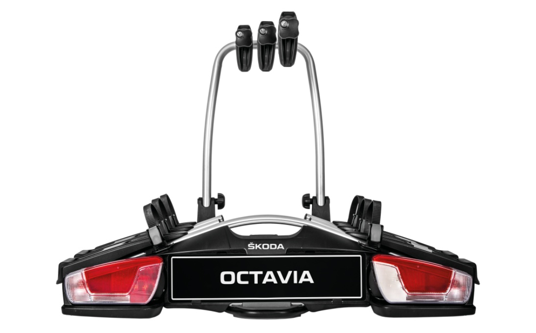 Bicycle rack for tow bars