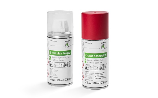 Lakový sprej červená Velvet metalíza