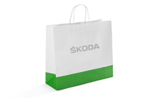 Paper bag Škoda - middle