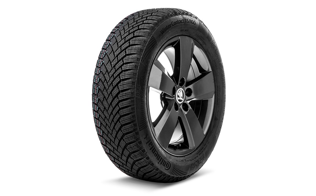 Kompletné zimné koleso NANUQ 16" pre SCALA, KAMIQ